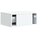 Dulap de noapte cu sertar Alb 49 x 34,5 x 20 cm Lemn prelucrat - WALTI WALTI
