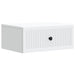 Dulap de noapte 2 pcs Alb 49 x 34,5 x 20 cm Lemn prelucrat - WALTI WALTI