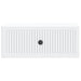 Dulap de noapte 2 pcs Alb 49 x 34,5 x 20 cm Lemn prelucrat - WALTI WALTI