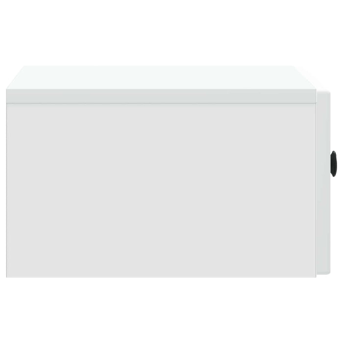 Dulap de noapte 2 pcs Alb 49 x 34,5 x 20 cm Lemn prelucrat - WALTI WALTI