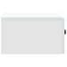 Dulap de noapte 2 pcs Alb 49 x 34,5 x 20 cm Lemn prelucrat - WALTI WALTI