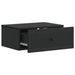Dulap de noapte Negru 49 x 34,5 x 20 cm Lemn prelucrat - WALTI WALTI