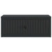 Dulap de noapte 2 pcs Negru 49 x 34,5 x 20 cm Lemn prelucrat - WALTI WALTI