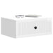 Dulap de noapte 2 pcs Alb foarte lucios 49 x 34,5 x 20 cm - WALTI WALTI