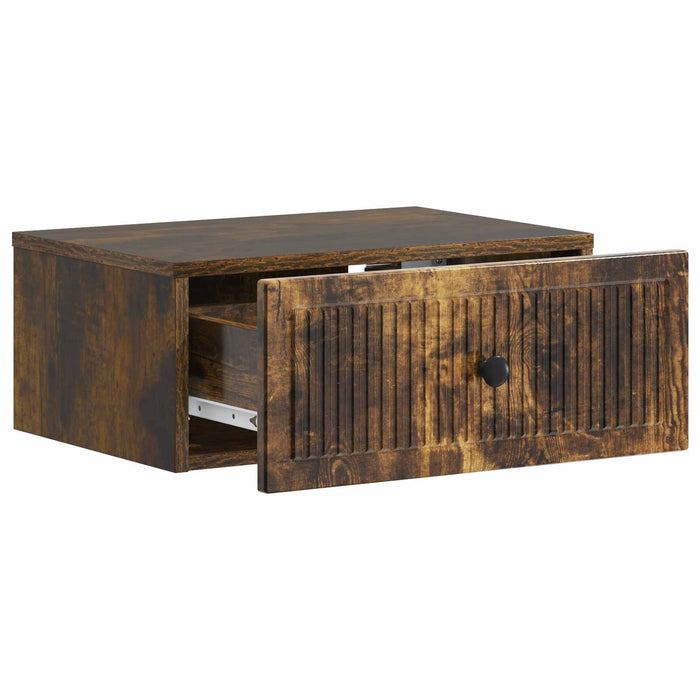 Dulap de noapte 2 pcs Stejar fumuriu 49 x 34,5 x 20 cm - WALTI WALTI