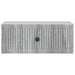 Dulap de noapte Sonoma gri 49 x 34,5 x 20 cm Lemn prelucrat - WALTI WALTI