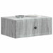 Dulap de noapte Sonoma gri 49 x 34,5 x 20 cm Lemn prelucrat - WALTI WALTI