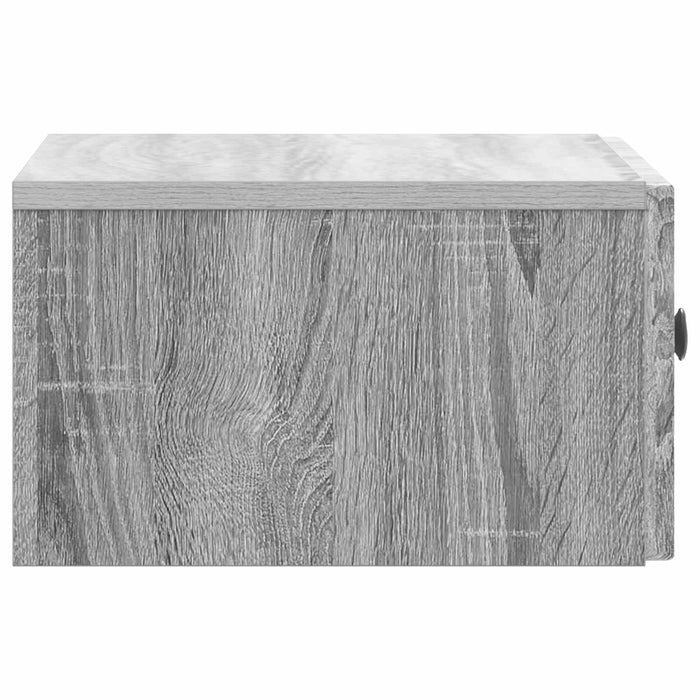 Dulap de noapte cu sertar 2 pcs Sonoma gri 49 x 34,5 x 20 cm - WALTI WALTI