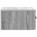 Dulap de noapte cu sertar 2 pcs Sonoma gri 49 x 34,5 x 20 cm - WALTI WALTI