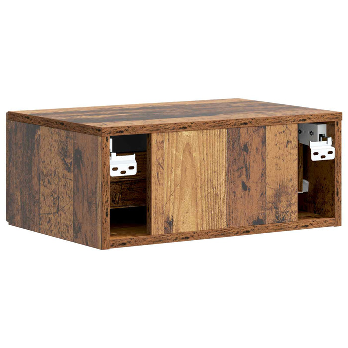 Dulap de noapte Lemn vechi 49 x 34,5 x 20 cm Lemn prelucrat - WALTI WALTI