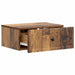 Dulap de noapte cu sertar 2 pcs Lemn vechi 49 x 34,5 x 20 cm - WALTI WALTI