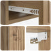 Dulap de noapte cu sertar Stejar Artizanal 49 x 34,5 x 20 cm - WALTI WALTI