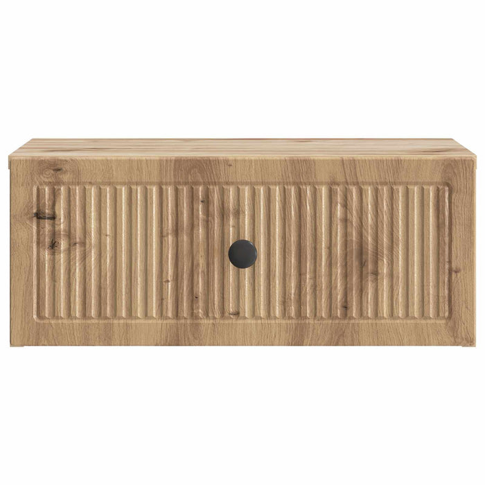 Dulap de noapte cu sertar Stejar Artizanal 49 x 34,5 x 20 cm - WALTI WALTI