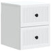 Dulap de noapte suspendat Alb 33 x 34,5 x 40 cm Lemn prelucrat - WALTI WALTI