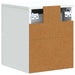 Dulap de noapte suspendat cu sertar 2 pcs Alb 33 x 34,5 x 40 cm - WALTI WALTI