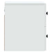 Dulap de noapte suspendat cu sertar 2 pcs Alb 33 x 34,5 x 40 cm - WALTI WALTI