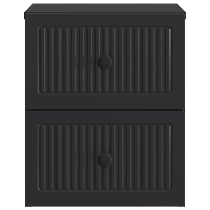 Dulap de noapte suspendat cu sertar Negru 33 x 34,5 x 40 cm - WALTI WALTI