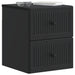 Dulap de noapte suspendat cu sertar Negru 33 x 34,5 x 40 cm - WALTI WALTI