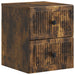 Dulap de noapte suspendat Stejar fumuriu 33 x 34,5 x 40 cm - WALTI WALTI