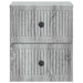 Dulap de noapte suspendat Sonoma gri 33 x 34,5 x 40 cm - WALTI WALTI