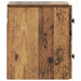 Dulap de noapte suspendat Lemn vechi 33 x 34,5 x 40 cm - WALTI WALTI