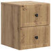 Dulap de noapte suspendat Stejar Artizanal 33 x 34,5 x 40 cm - WALTI WALTI