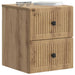 Dulap de noapte suspendat Stejar Artizanal 33 x 34,5 x 40 cm - WALTI WALTI