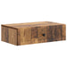 Masă laterală montată pe perete Lemn vechi 59 x 34,5 x 17 cm - WALTI WALTI
