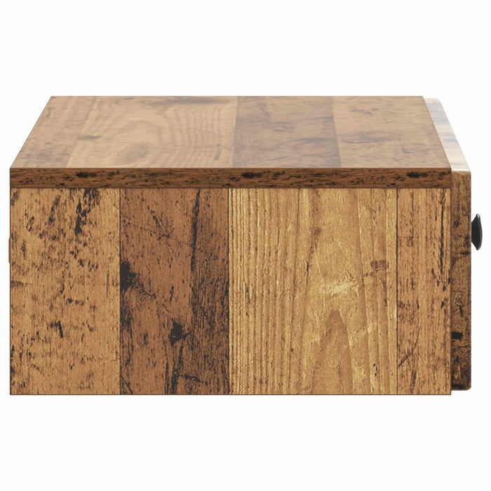 Masă laterală montată pe perete Lemn vechi 59 x 34,5 x 17 cm - WALTI WALTI