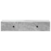Masă laterală montată pe perete Gri Beton 87,5 x 34,5 x 17 cm - WALTI WALTI