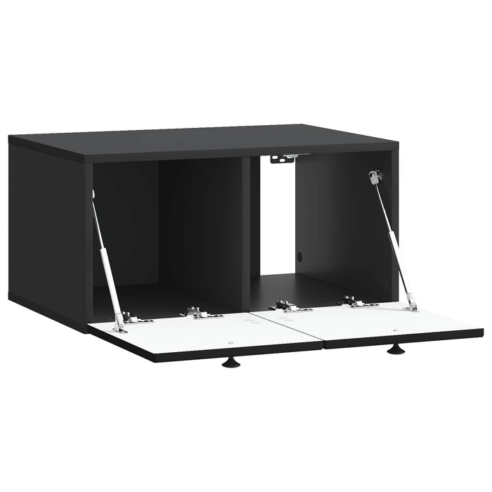 Oglindă TV montată pe perete Pe perete Negru 59,5 x 41 x 30 cm - WALTI WALTI