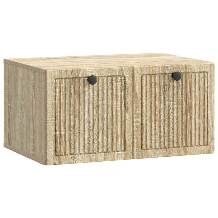 Oglindă TV montată pe perete Stejar Sonoma 59,5 x 41 x 30 cm - WALTI WALTI