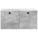 Oglindă TV montată pe perete Gri Beton 59,5 x 41 x 30 cm - WALTI WALTI