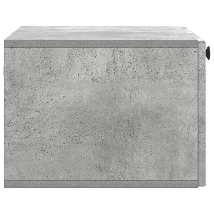 Oglindă TV montată pe perete Gri Beton 59,5 x 41 x 30 cm - WALTI WALTI