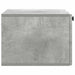 Oglindă TV montată pe perete Gri Beton 59,5 x 41 x 30 cm - WALTI WALTI