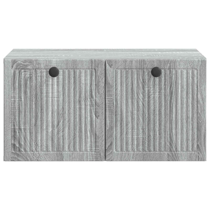 Oglindă TV montată pe perete Sonoma gri 59,5 x 41 x 30 cm - WALTI WALTI