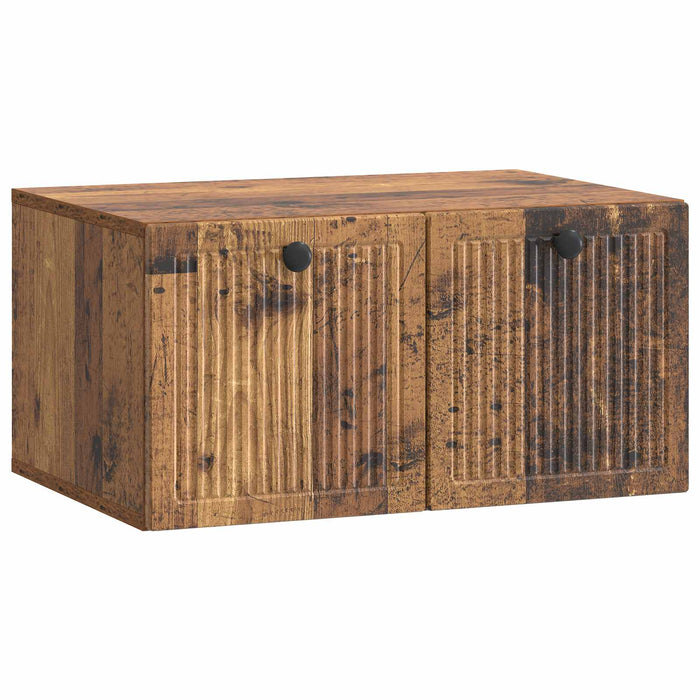 Oglindă TV montată pe perete Lemn vechi 59,5 x 41 x 30 cm - WALTI WALTI