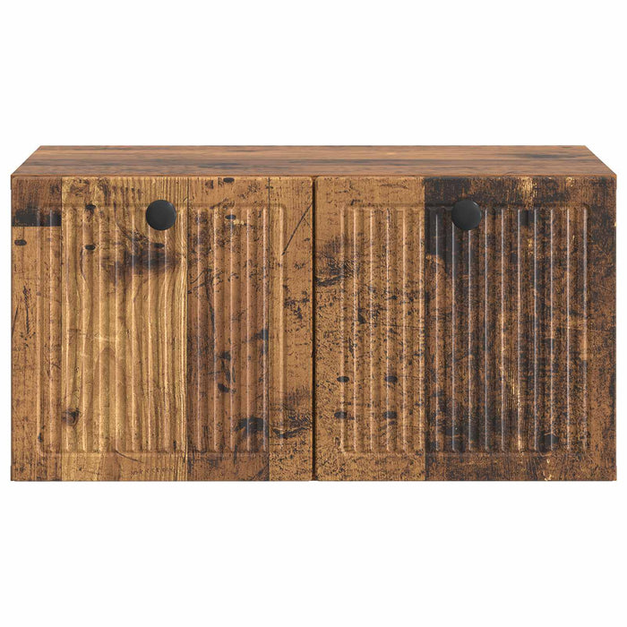 Oglindă TV montată pe perete Lemn vechi 59,5 x 41 x 30 cm - WALTI WALTI