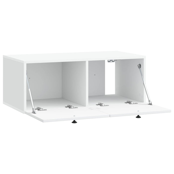 Oglindă TV montată pe perete Pe perete Alb 78,5 x 41 x 30 cm - WALTI WALTI
