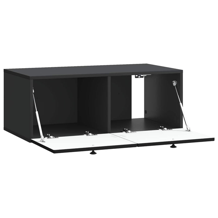Oglindă TV montată pe perete Pe perete Negru 78,5 x 41 x 30 cm - WALTI WALTI