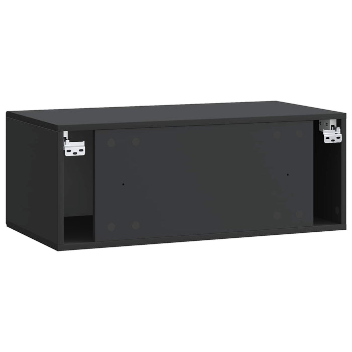 Oglindă TV montată pe perete Pe perete Negru 78,5 x 41 x 30 cm - WALTI WALTI