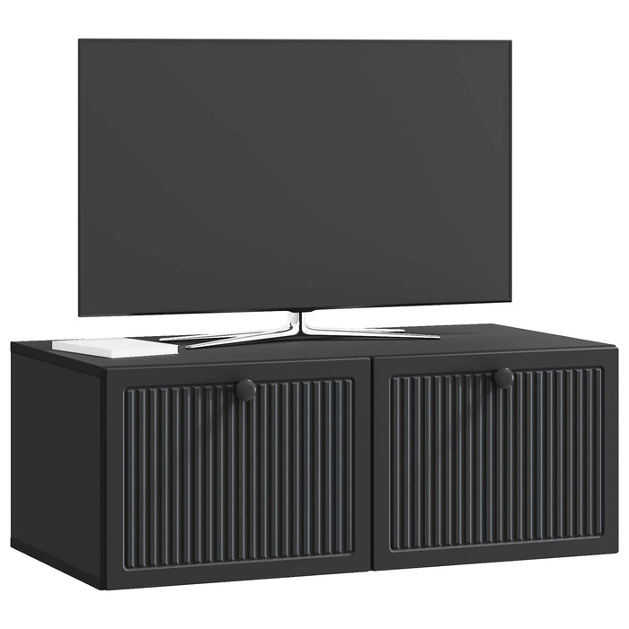 Oglindă TV montată pe perete Pe perete Negru 78,5 x 41 x 30 cm - WALTI WALTI