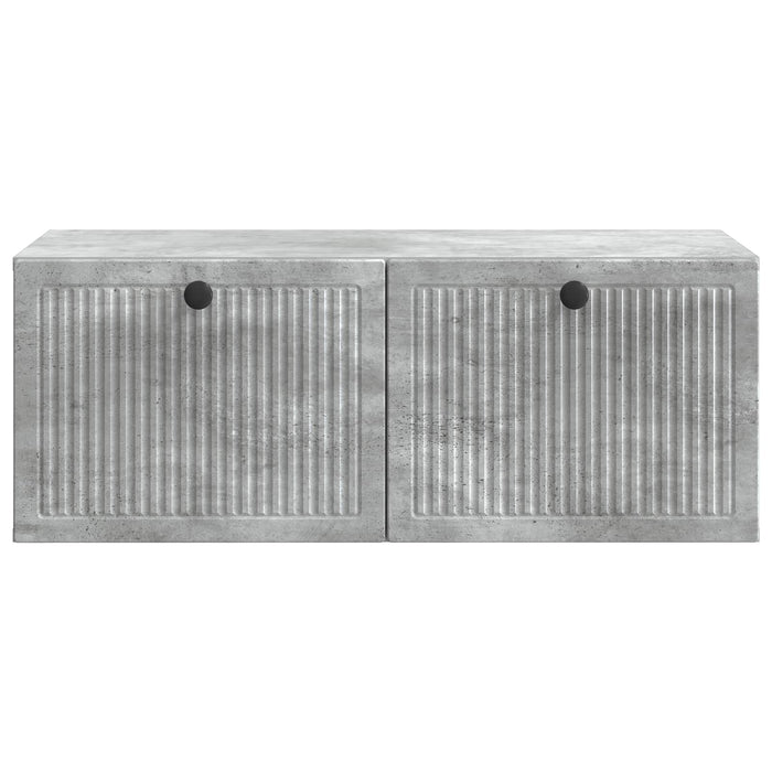 Oglindă TV montată pe perete Gri Beton 78,5 x 41 x 30 cm - WALTI WALTI