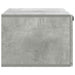 Oglindă TV montată pe perete Gri Beton 78,5 x 41 x 30 cm - WALTI WALTI