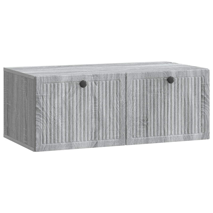 Oglindă TV montată pe perete Sonoma gri 78,5 x 41 x 30 cm - WALTI WALTI
