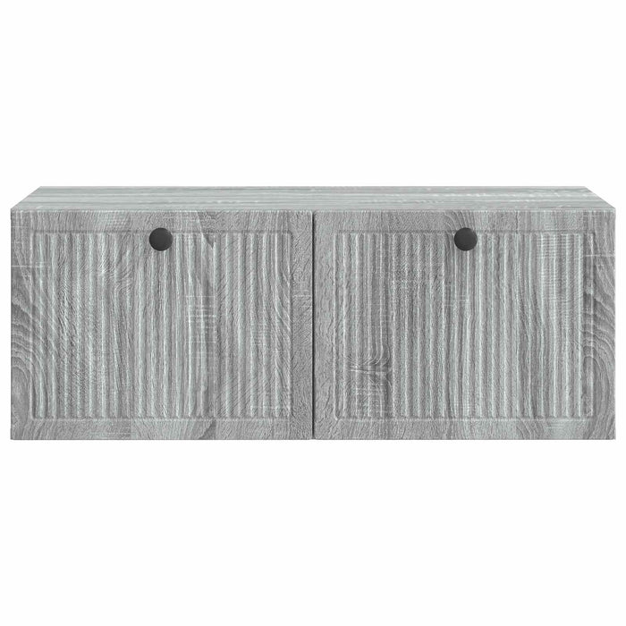 Oglindă TV montată pe perete Sonoma gri 78,5 x 41 x 30 cm - WALTI WALTI