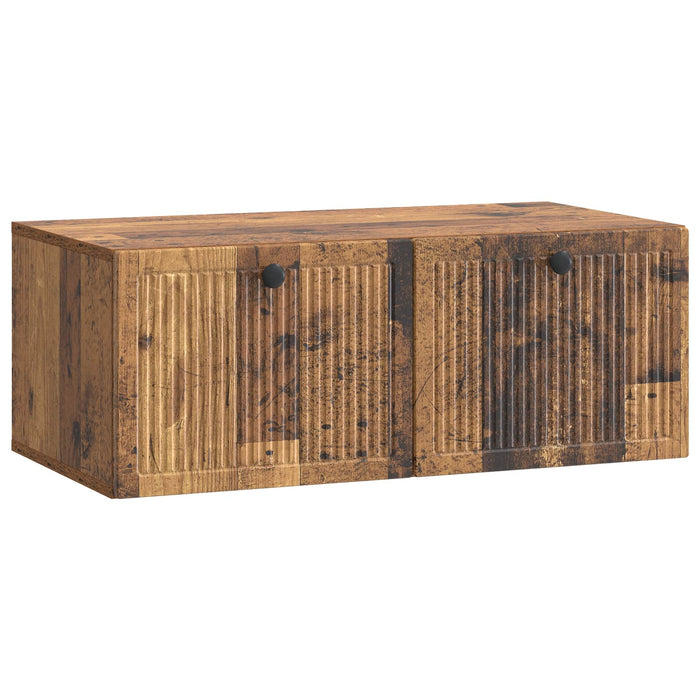 Oglindă TV montată pe perete Lemn vechi 78,5 x 41 x 30 cm - WALTI WALTI