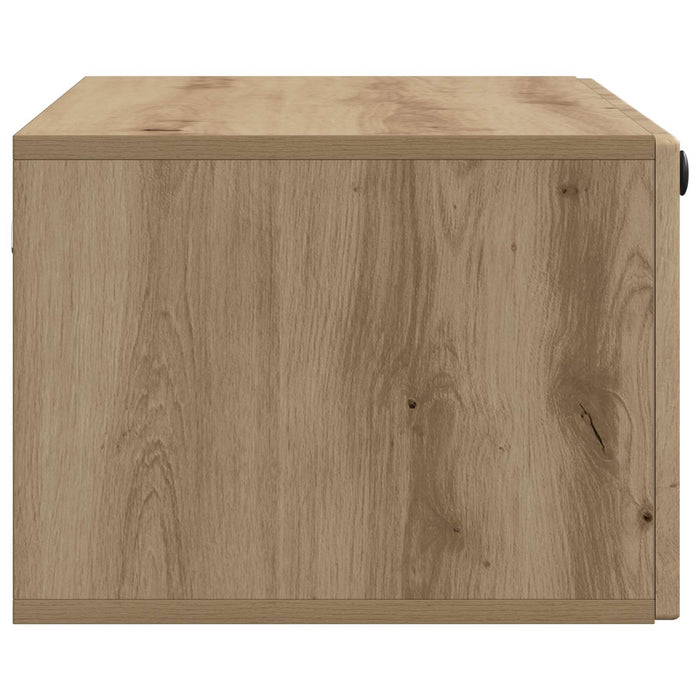 Oglindă TV montată pe perete Stejar Artizanal 78,5 x 41 x 30 cm - WALTI WALTI