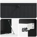 Oglindă TV montată pe perete Pe perete Negru 98 x 41 x 30 cm - WALTI WALTI