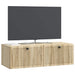 Oglindă TV montată pe perete Stejar Sonoma 98 x 41 x 30 cm - WALTI WALTI